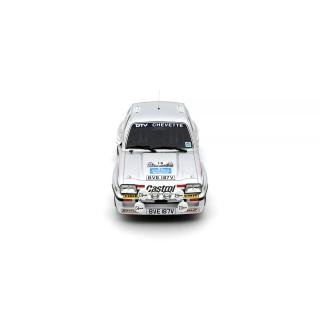 VAUXHALL CHEVETTE 2300 HSR GREY JIMMY MCRAE / MIKE NICHOLSON LOMBARD RALLY (RAC) 1980 OttO mobile 1:18 Resinemodell (Türen, Motorhaube... nicht zu öffnen!)